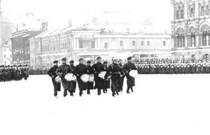 Красная площадь 7 ноября 1941 г. 